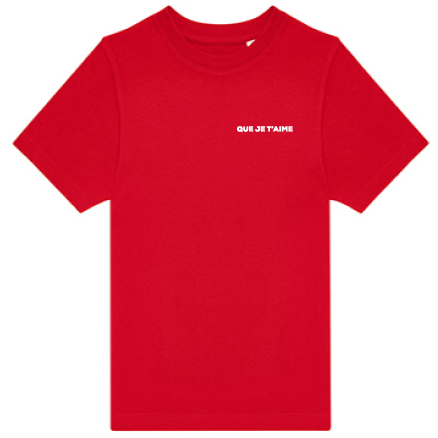 Edition 2026 | Que je t'aime | t-shirt | Kids